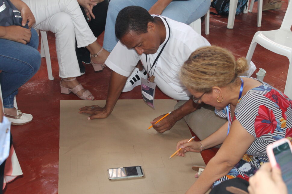 Teachers in Cartagena who participated in an evento during October, 2022.